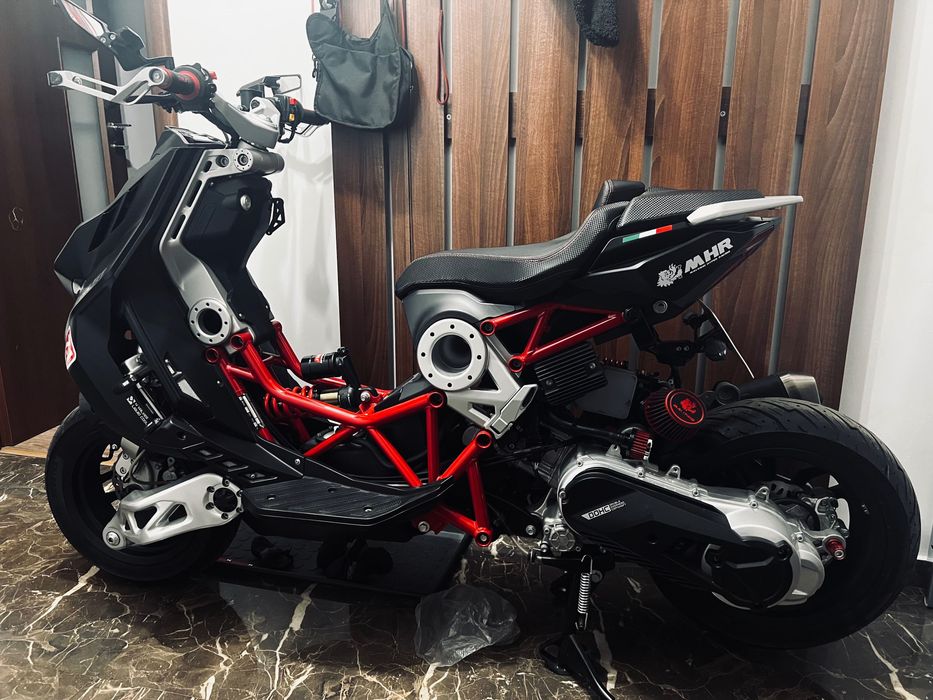 Scuter Italjet Dragster 125 Full Malossi Akrapovič Titanium,Garanție,B