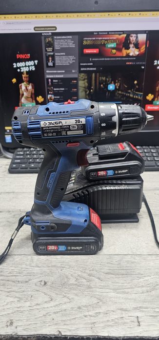 Шуруповерт Зубр профессионал