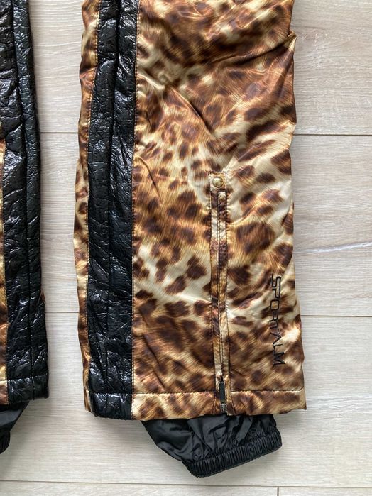 Sportalm Leopard комплект дамски ски панталон и блуза размер 38