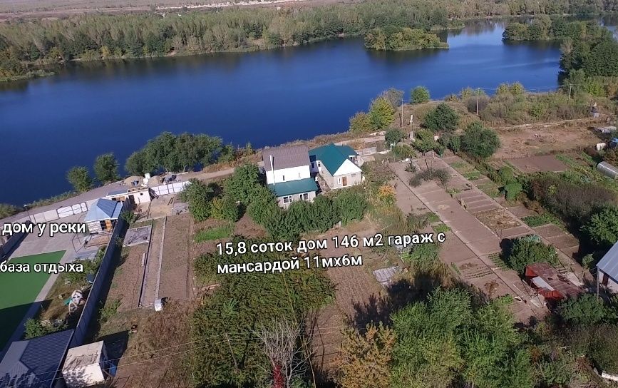 Продам дачу с красивым видом на реку