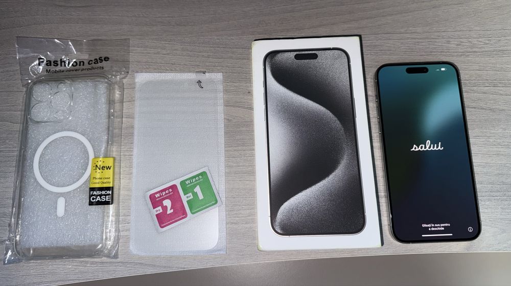 Iphone 15 pro max 256 Gb white titanium