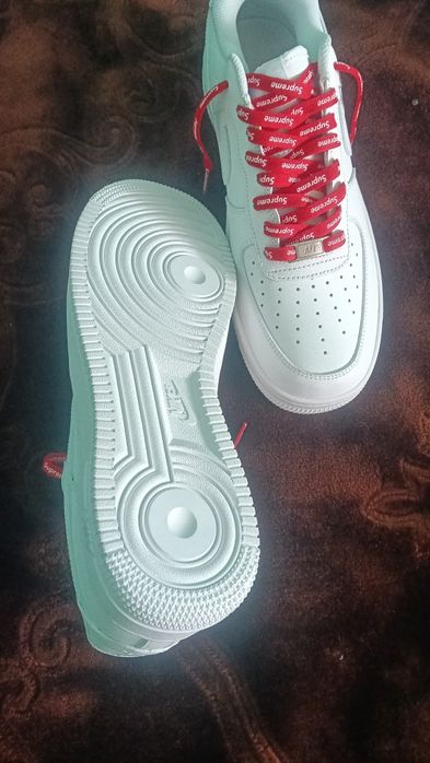 Nike Air force 1 cu șireturi supreme 44