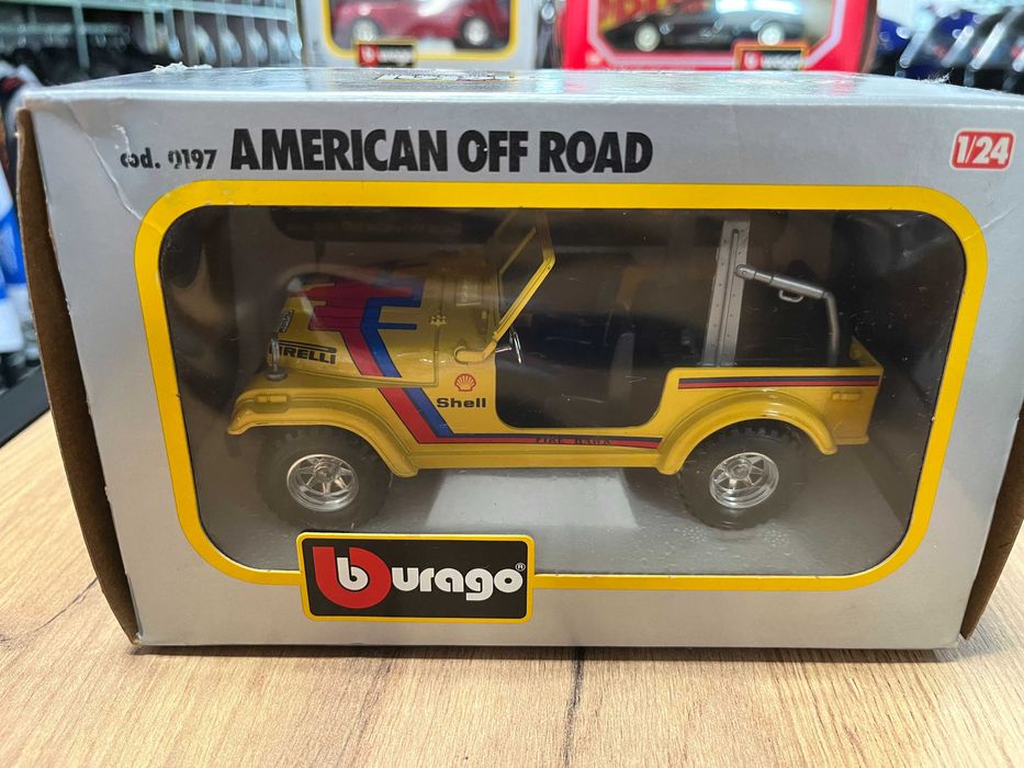 Метална колекционерска количкa BBURAGO AMERICAN OFFROAD  мащаб 1:24