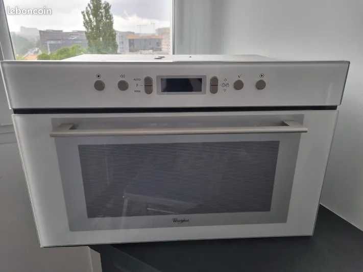 Интегрирана микровълнова печка Whirlpool AMW 498 WH, 750 W, 17 л, бяла