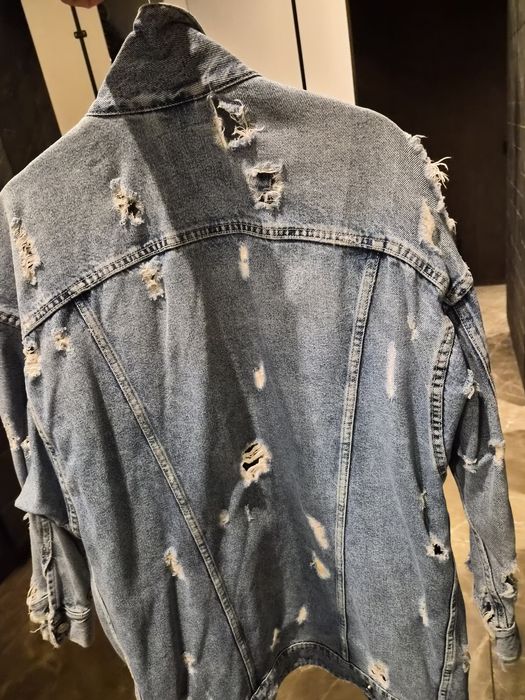 дълго дънкови аке  зара