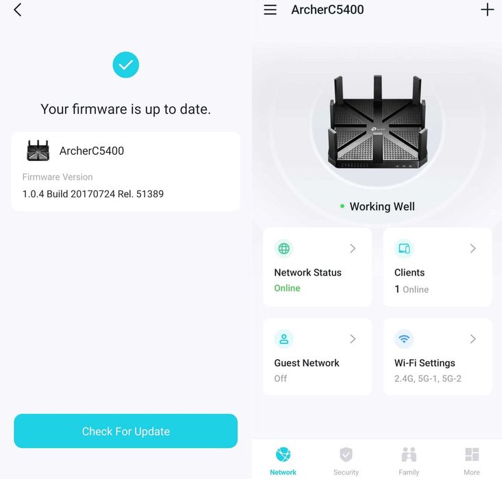 Router Wireless Gigabit TP-LINK Archer C5400, 8 antene