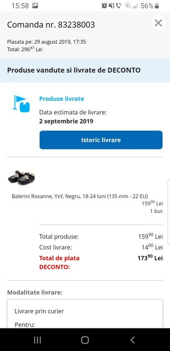 Încălțăminte copii marime  .. 25