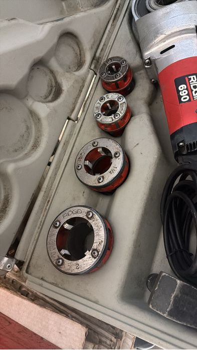 Ridgid filiera 2’ toli instalatii termice sanitare teava gaz bosch makita dewallt