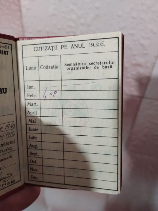 Carnet UTC vitange