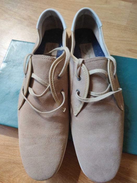 Pantofi din piele, măsura 46. Made in Portugal.