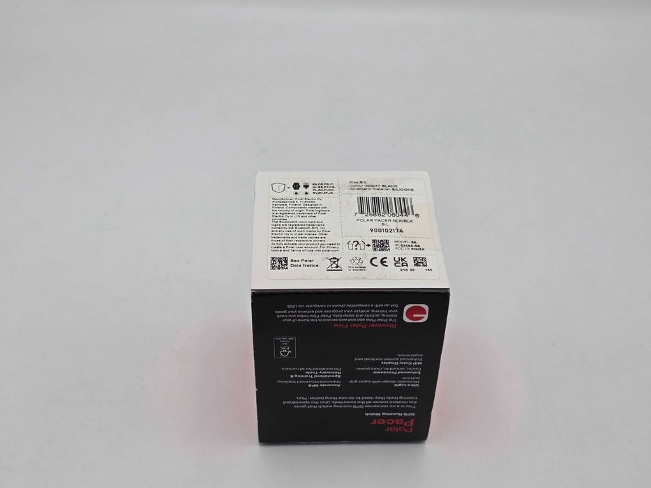 Ceas smartwatch Polar Pacer Curea silicon Negru GPS Running Watch Sigilat