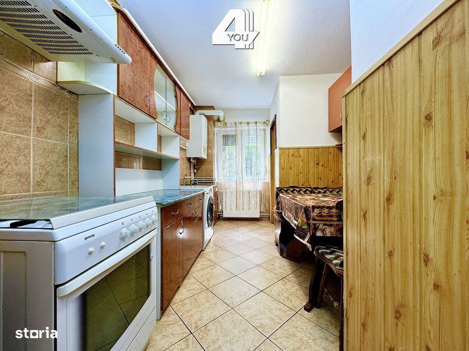 Apartament 3 camere, bloc izolat termic, încălzire proprie, Lebăda