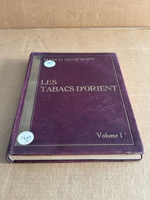 Les Tabacs d'Orient , MARCO NESTOROFF , Книга за тютюна