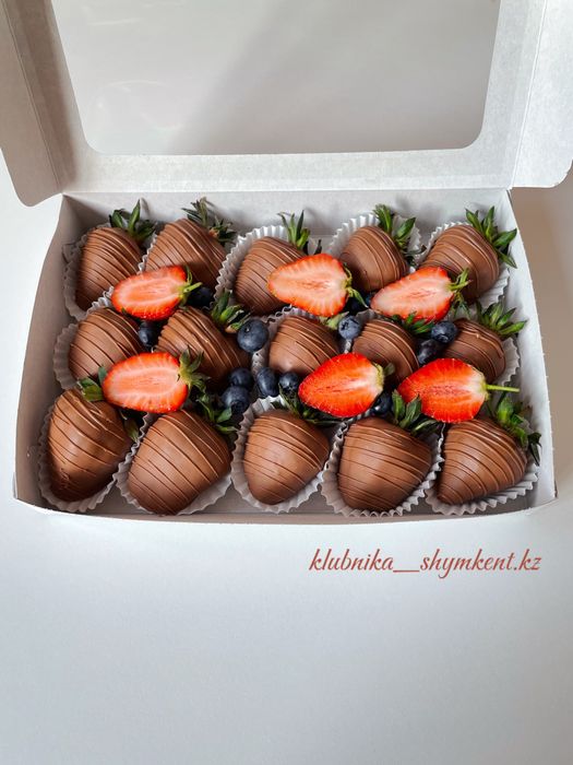 клубника в шоколаде