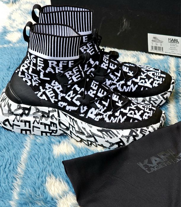 Karl Lagerfeld оригинални дамски високи сникърси 38 номер