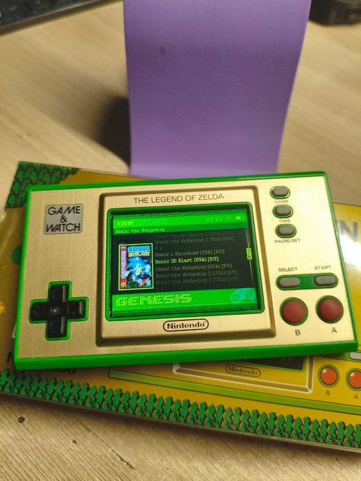 Game & Watch - The Legend Of Zelda