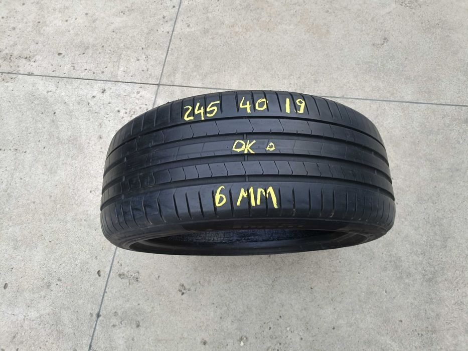 O anvelopa vara 245 40 19 pirelli p zero pz4 profil de 6 mm