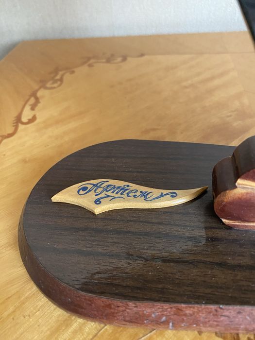 Карабль ручной работы