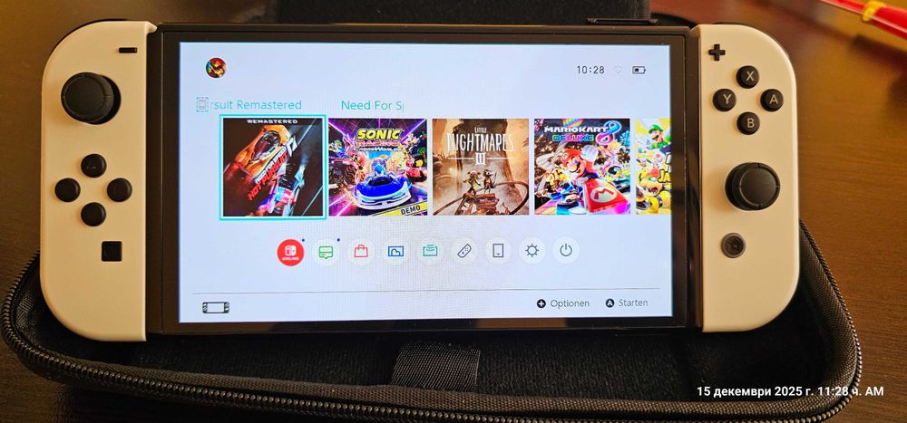 Nintendo Switch Oled използвано, но в отлично състояние