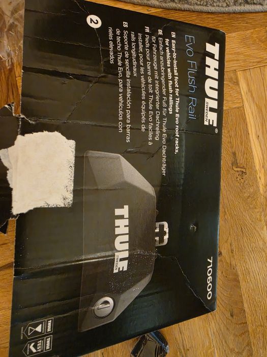 Захвати за багажник THULE Evo FixPoint 71600