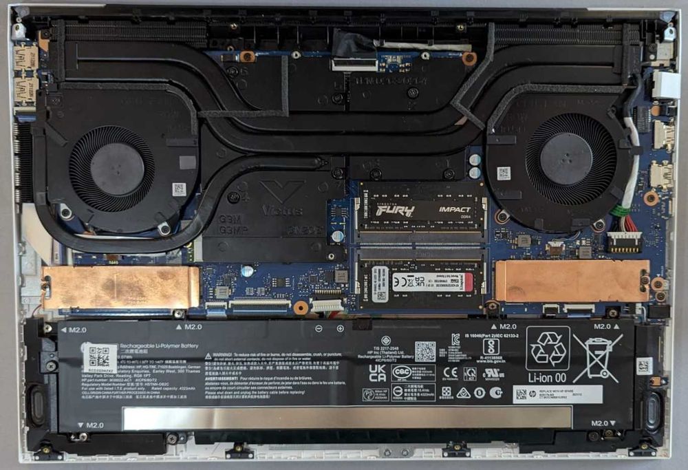 Laptop HP Victus 16 Inch - Ryzen7 5800H - 32GB DDR4 - RTX 3060 6GB - SSD M2 500GB - WIN 11 PRO