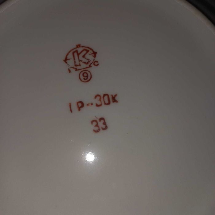 тарелки советские