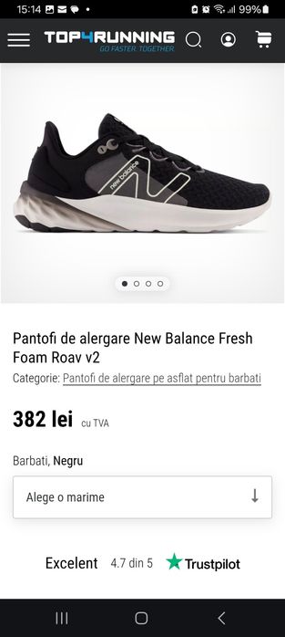 Adidasi Nou originali New Balance Nr.42,5