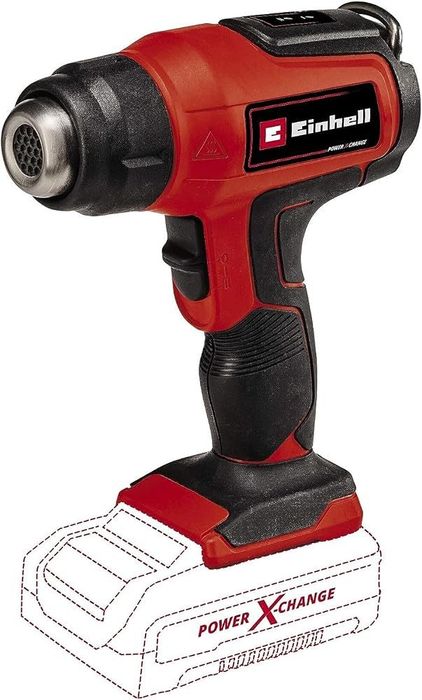 Pistol cu aer cald cu acumulator 18V, varianta solo Einhell TE-HA 18 Li
