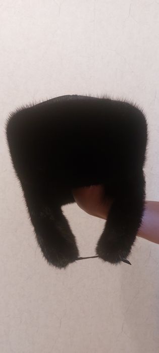 Мужское норковая шапка