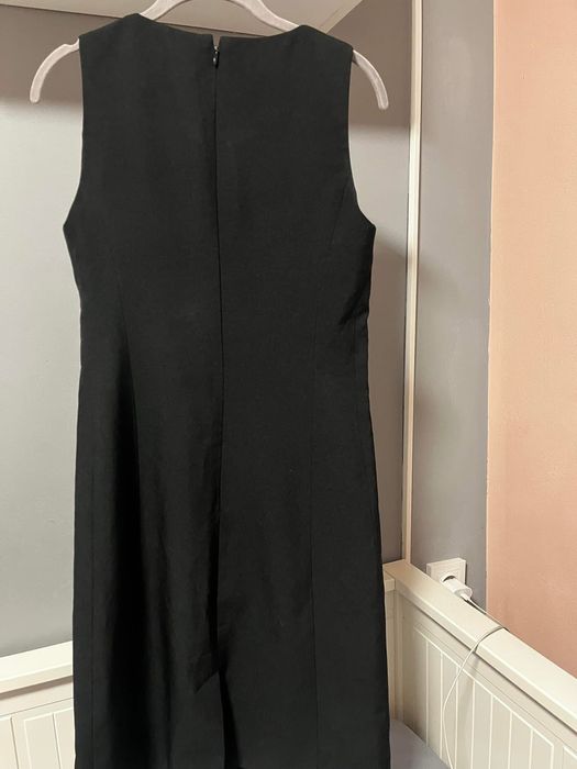 Черна рокля Zara XS