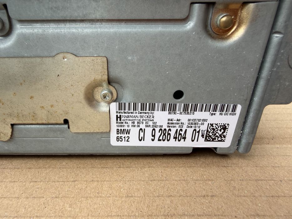 Unitate navigatie CIC / NBT BMW Seria 1 2 3 4 5 6 7 X5 X6