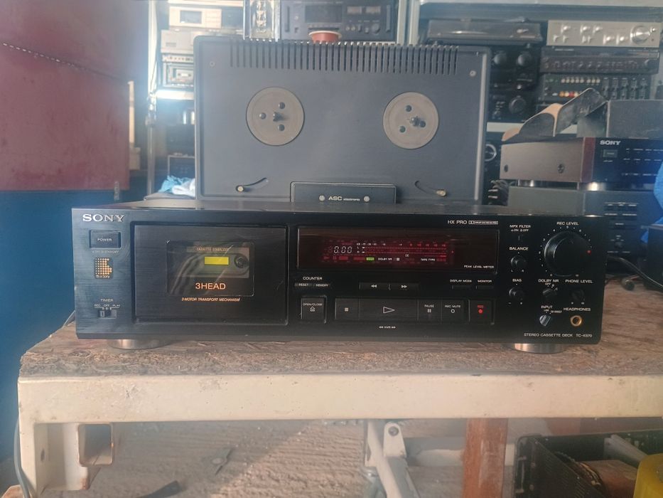 Deck 3 capete sony tc k570