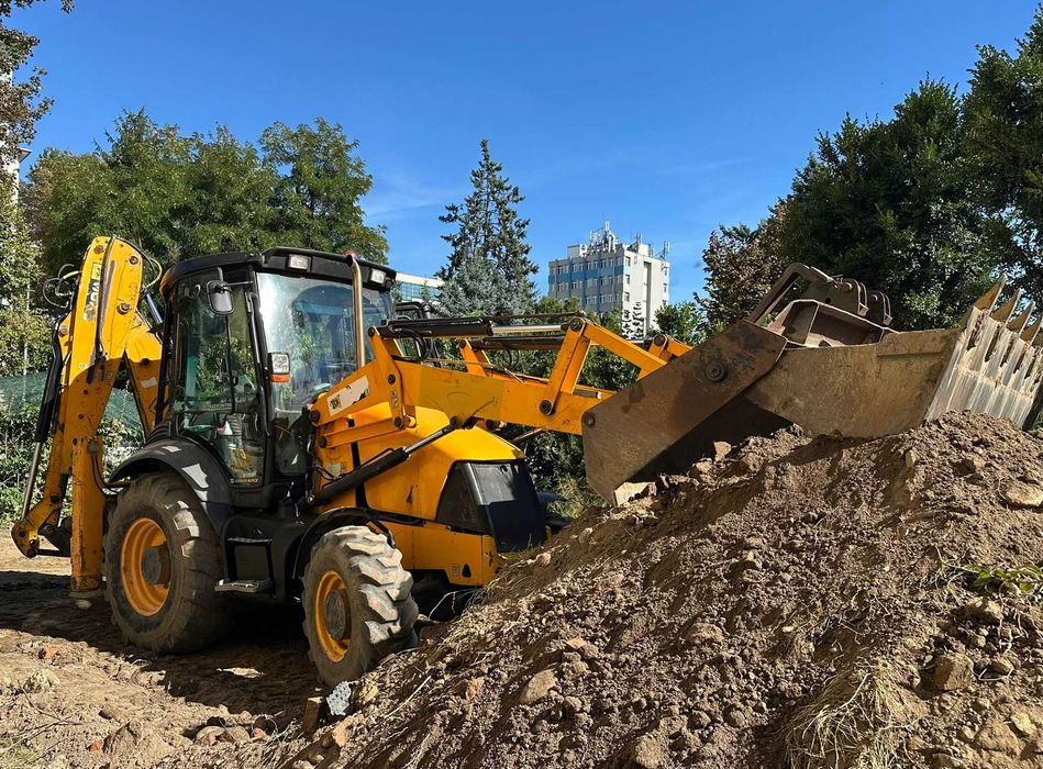Buldoexcavator JCB 3cx 2010 joystick