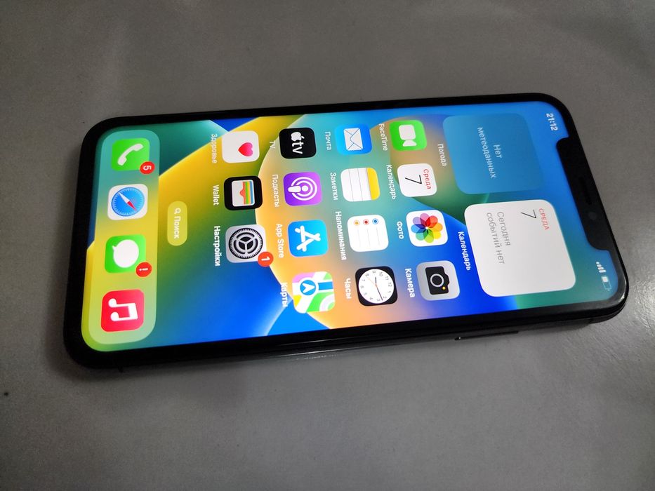 Iphone X LL/A 256GB Black Batareka 76% Radnoy