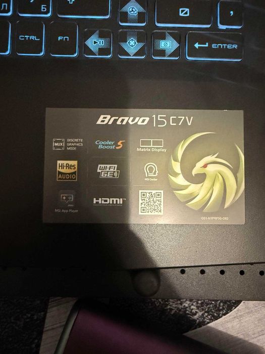 MSI Bravo 15 (Геймърски Лаптоп)