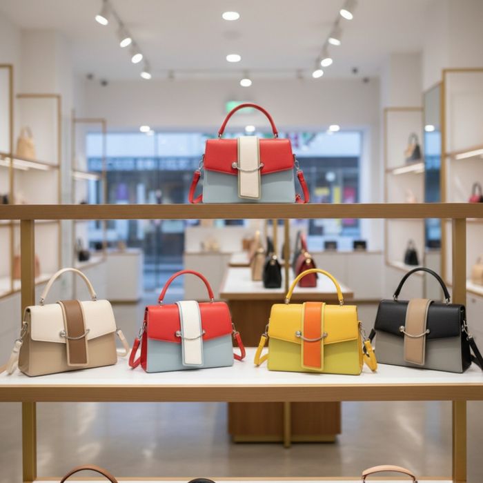 Елегантна дамска чанта в 7 цвята - компактна и стилна за всеки повод