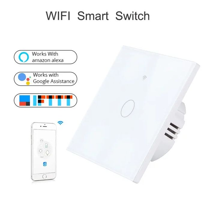 WiFi Smart Switch – Aqlli uy kaliti, masofadan boshqaruv, Google/Alexa