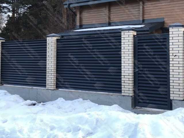 Забор жалюзи от производителя