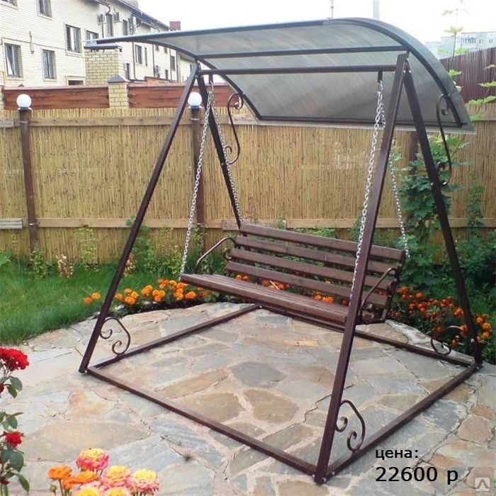 Качели лофт металл каркас