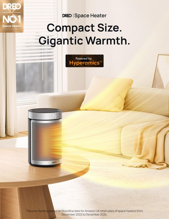 Aeroterma cu telecomanda Dreo Atom 316S - 1500W