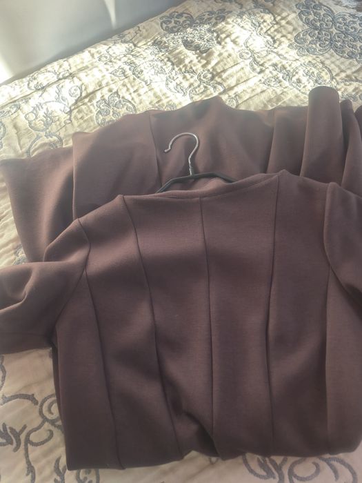 Платья коричневый.46р.