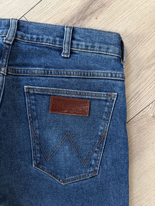 Blugi WRANGLER Bryson Slim Albastru Barbati | Marime 31 x 34 (Talie 84 cm)