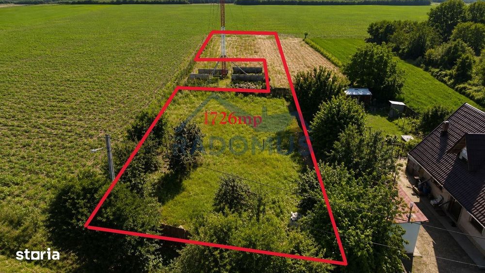 Teren intravilan 1.726 mp | Mălamuc, PH – liniște | Acces A3