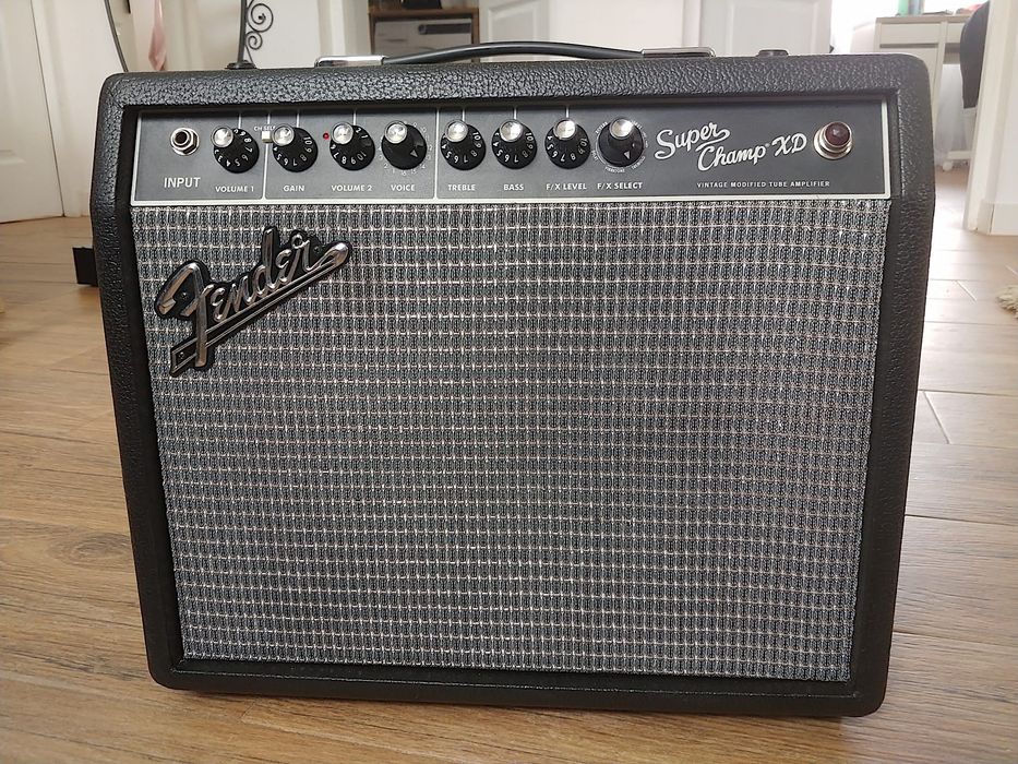Fender Super XD amplificator stație chitara tuburi lămpi Vox