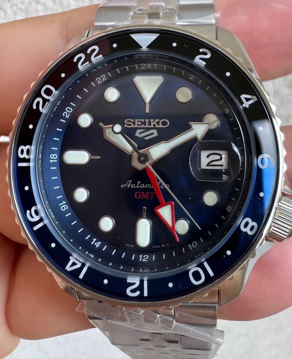 Seiko 5 Sports 42 mm SKX007 Blueberry SSK003 Automatic GMT