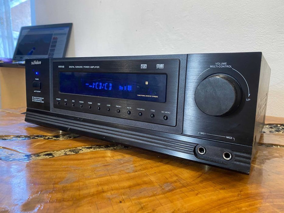 statie / amplificator mcvoice reverb hvr 80bl