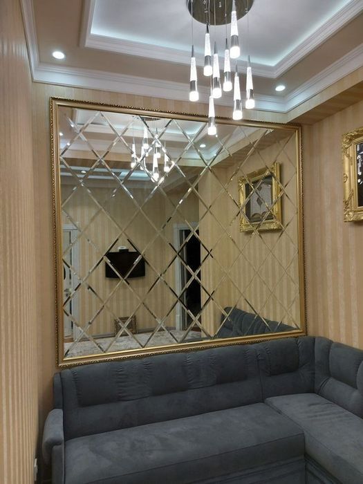 Ойна кесиш, Ромбик ойна таёрлаймиз, сифатли  устоновка хизматлари бор