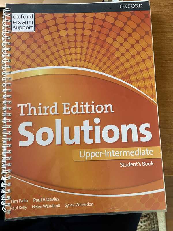 Solutions upper intermediate 3rd keys. Solutions Upper Intermediate 3rd Edition. Solutions Upper.