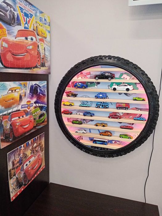 Детска светеща поставка за колички