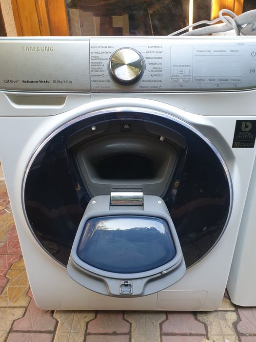 Mașina de spălat cu uscator incorporat,Samsung QDrive